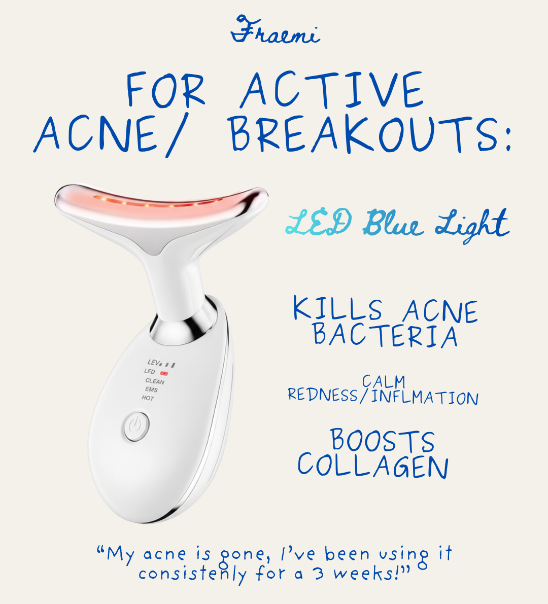 Fraemi Light Therapy Wand